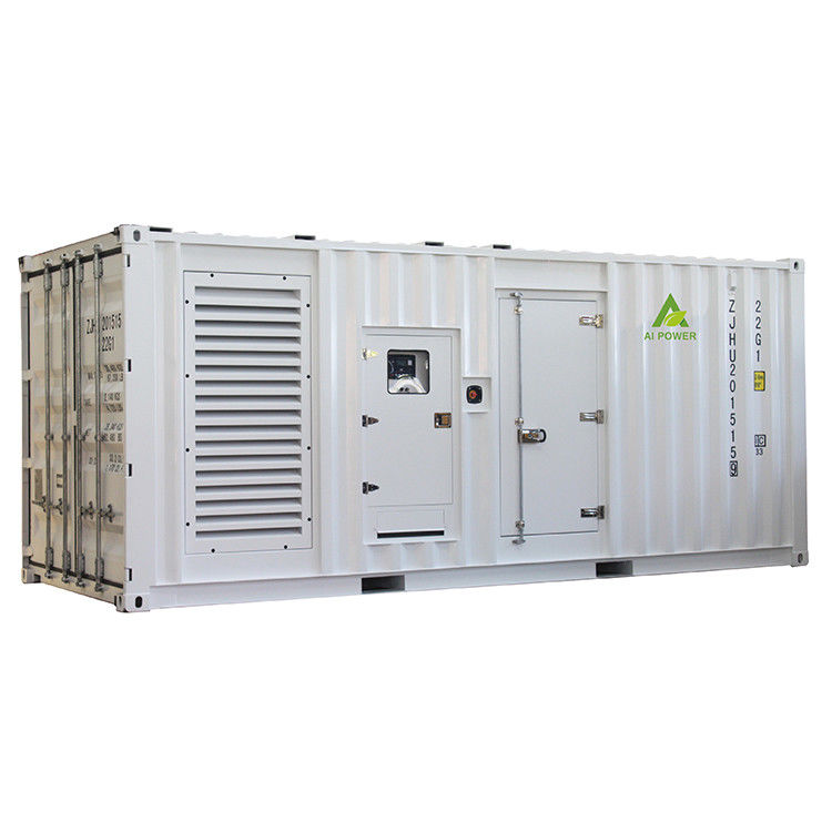 MTU 1000KW 1250KVA Genset Silent Diesel Generator Set 12V4000G23